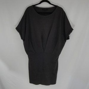 ALL SAINTS Dress Dark Gray 6 US Lea Mal Tshirt